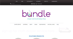 Desktop Screenshot of bundlebabyshop.com