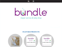 Tablet Screenshot of bundlebabyshop.com